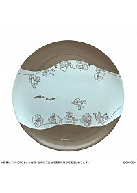 Assiette En Plastique Monster Hunter Mon Defo - Couleur Menthe 21 CM