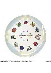 Assiette En Plastique Monster Hunter Mon Defo - Cercle 21 CM