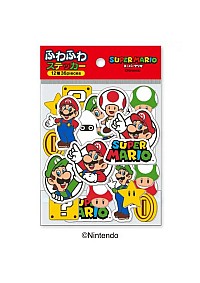Autocollants Super Mario Fluffy Par Nintendo