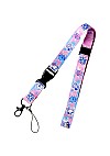 Lanière De Cou (Lanyard) Tamagotchi Paradise Par Bandai - Rose Pastel