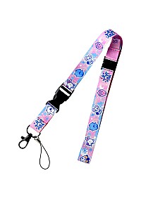 Lanière De Cou (Lanyard) Tamagotchi Paradise Par Bandai - Rose Pastel