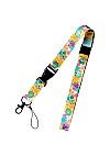 Lanière De Cou (Lanyard) Tamagotchi Paradise Par Bandai - Jaune Intense
