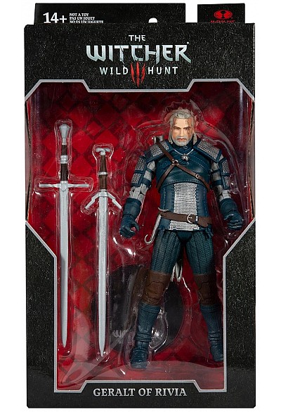 Figurine The Witcher III (3) Wild Hunt Par McFarlane Toys - Geralt Of Rivia