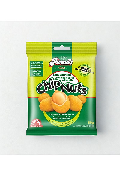 Arachides Enrobées De Croustilles Par Picard's - Cornichon A L'Aneth