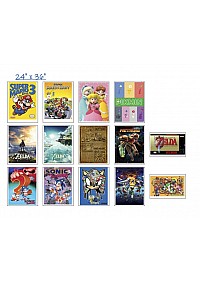 Affiche Jeux Vidéo 60 CM x 90 CM Par Pyramid America - Modèles Variés
