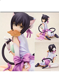 Figurine Shining Hearts par Kotobukiya 1/6 Scale - Mischievous Slinking Cat Xiaomei 14CM