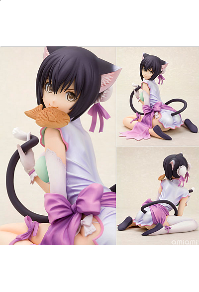 Figurine Shining Hearts par Kotobukiya 1/6 Scale - Mischievous Slinking Cat Xiaomei 14CM