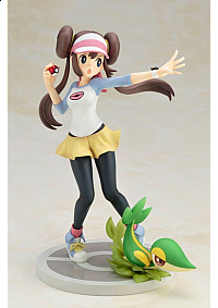 Figurine Pokémon Figure Series 1/8 Scale par Kotobukiya - Rosa et Snivy (Mei et Tsutarja) 18CM