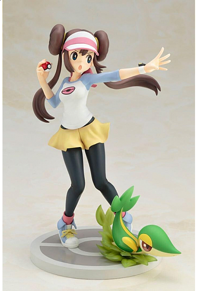 Figurine Pokémon Figure Series 1/8 Scale par Kotobukiya - Rosa et Snivy (Mei et Tsutarja) 18CM