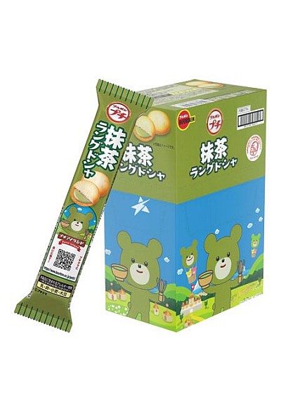Biscuits Langue de Chat Bourbon Petit au Matcha 47 Grammes