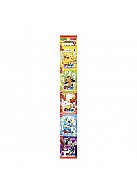 Bonbons Pokémon Ramune Candy Par Lotte - 5 Mini-Packs 60 Grammes