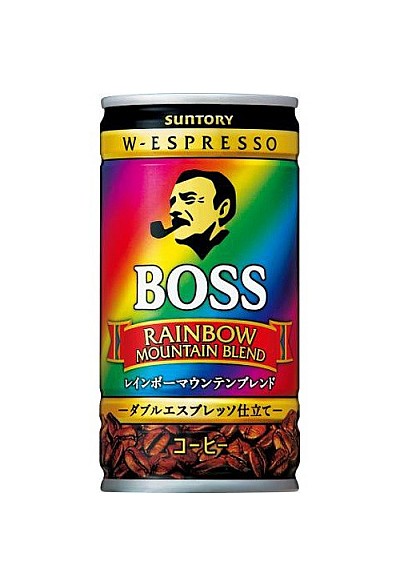 Boisson au Café Rainbow Mountain Blend Suntory Boss 185ML
