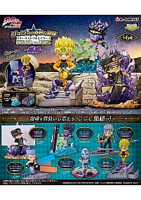 Gashapon Jojo's Bizarre Adventure Par Re-Ment - Collection Stardust Crusaders Stand on Desk (Un Item