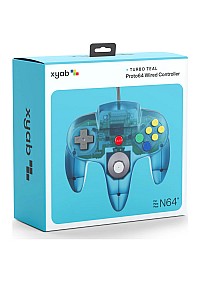Manette Pour Nintendo 64 / N64 PROTO64 Par XYAB - Sarcelle Turbo