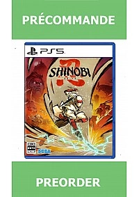*Précommande* Shinobi: Art of Vengeance (Version Japonaise Multilingue)/PS5 29/08/2025 34.99$