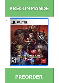 *Précommande* Double Dragon Revive/PS5 23/10/2025 49.99$