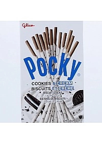 Bâtons De Biscuits Pocky Par Glico - Biscuits Et Crème 70G