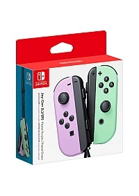 Manette Joy-Con Gauche & Droite Pour Nintendo Switch - Violet Pastel Et Vert Pastel