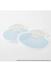 Calepin de Feuilles Autocollantes Dragon Quest Bungu Par Square Enix - King Slime (24 Feuilles)