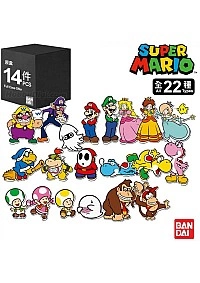 Sachet Mystère Super Mario Chara-Magnets 2 Par Bandai - Un Item Au Hasard
