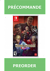 *Précommande* Double Dragon Revive/Switch 23/10/2025 49.99$