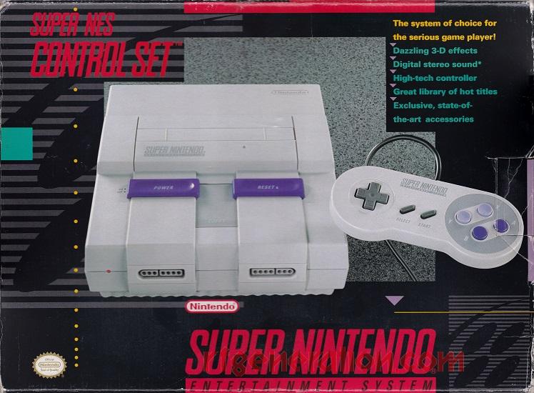 Console SNES / Nintendo Super NES Control Set