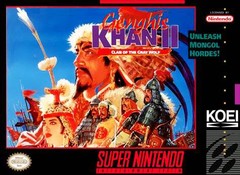 Genghis Khan 2 Clan Of The Gray Wolf/SNES