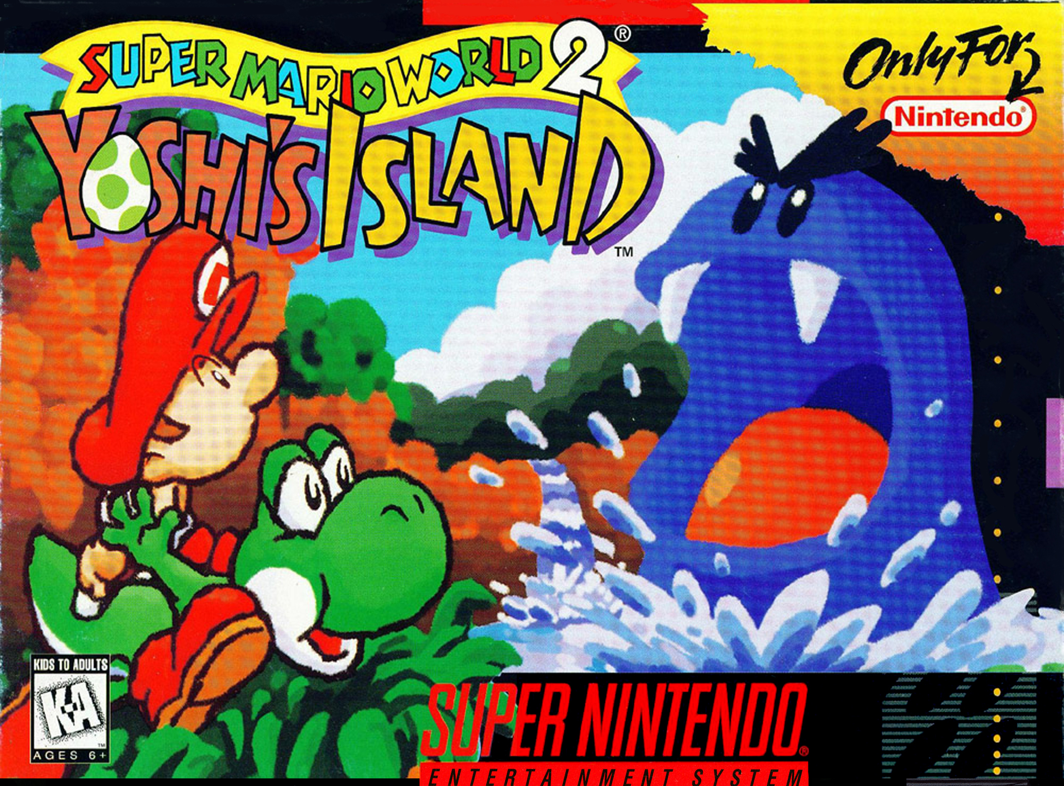 Super Mario World 2 Yoshi's Island/SNES