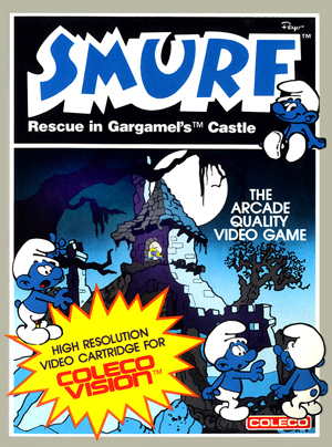 Smurf Rescue In Gargamel's Castle/Colecovision