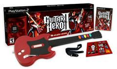 Guitar Hero II Avec Guitare Red Octane Avec Fil Rouge / PS2
