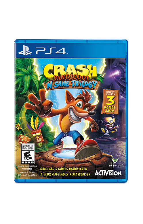 Crash Bandicoot N-Sane (Insane) Trilogy/PS4