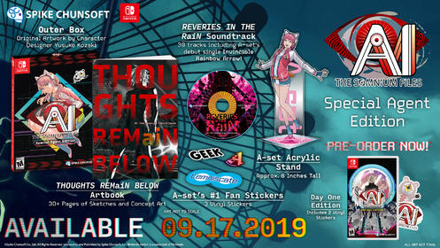 AI The Somnium Files Special Agent Edition/Switch