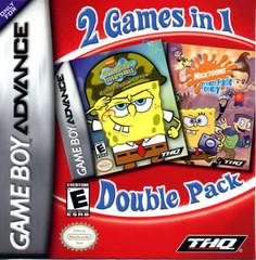 SpongeBob Squarepants Battle for Bikini Bottom & Nicktoons Freeze Frame Frenzy Double Pack/GBA