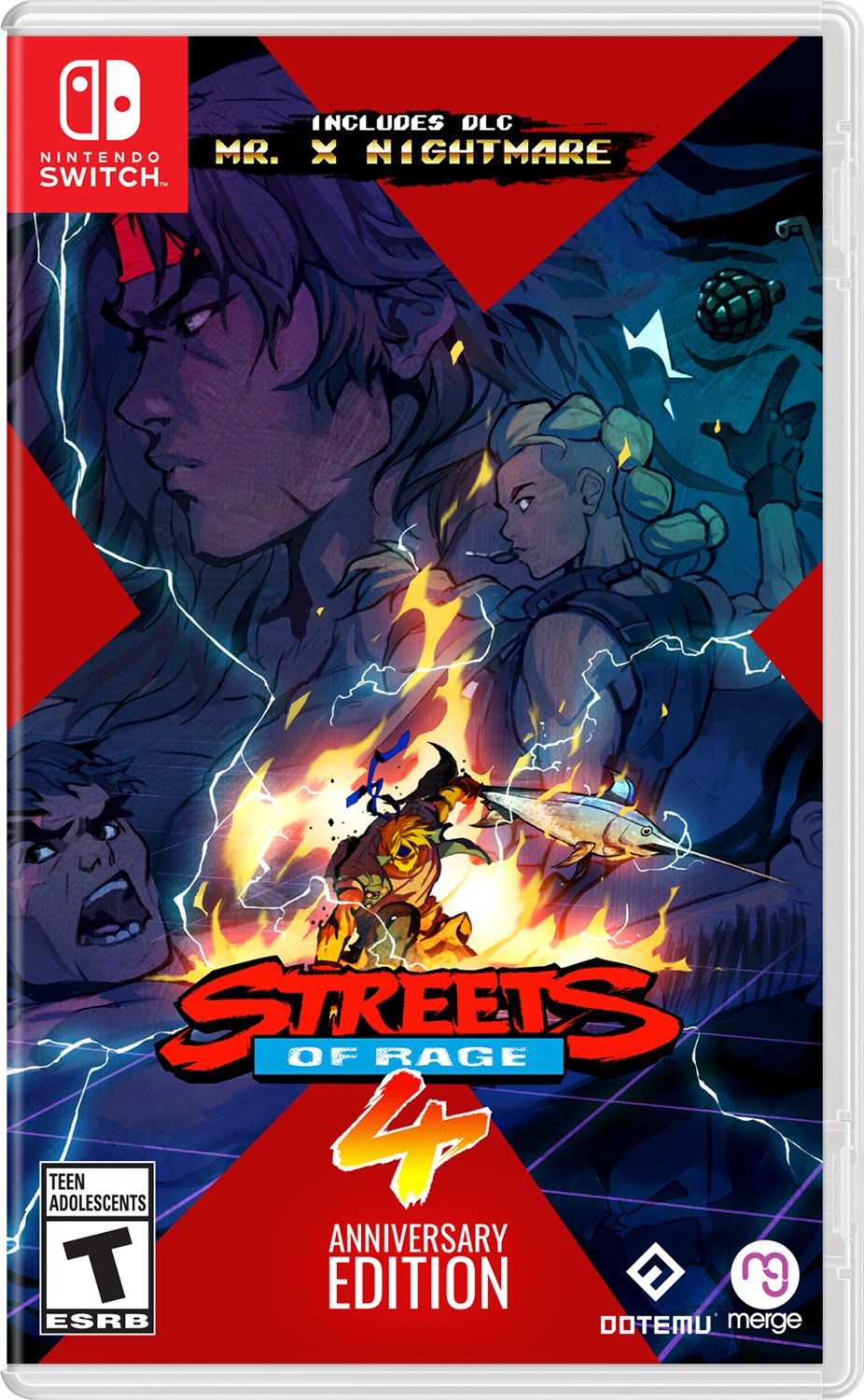 Streets Of Rage 4 Anniversary Edition/Switch