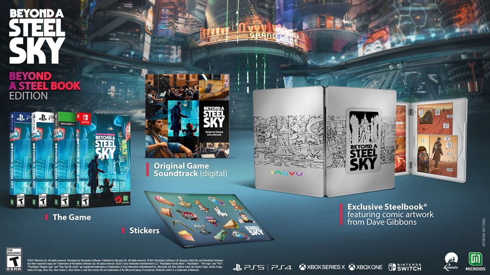 Beyond A Steel Sky Beyond A SteelBook Edition/Xbox One