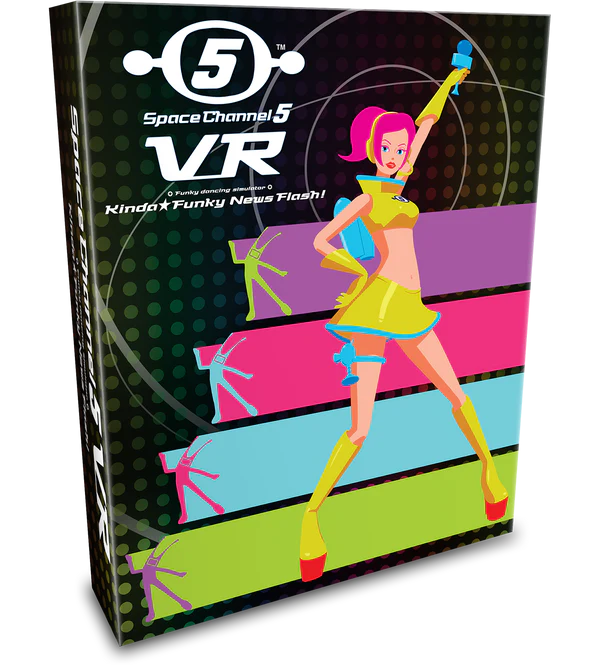 Space Channel 5 VR Kinda Funky News Flash Collector's Edition Limited Run Games (Compatible PS VR) / PS4