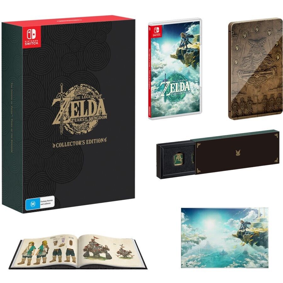 The Legend Of Zelda Tears Of The Kingdom Collector's Edition/Switch