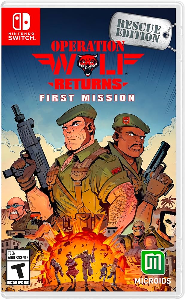 Operation Wolf Returns First Mission Rescue Edition/Switch  