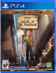 Tintin Reporter Cigars Of The Pharaoh Limited Edition/PS4