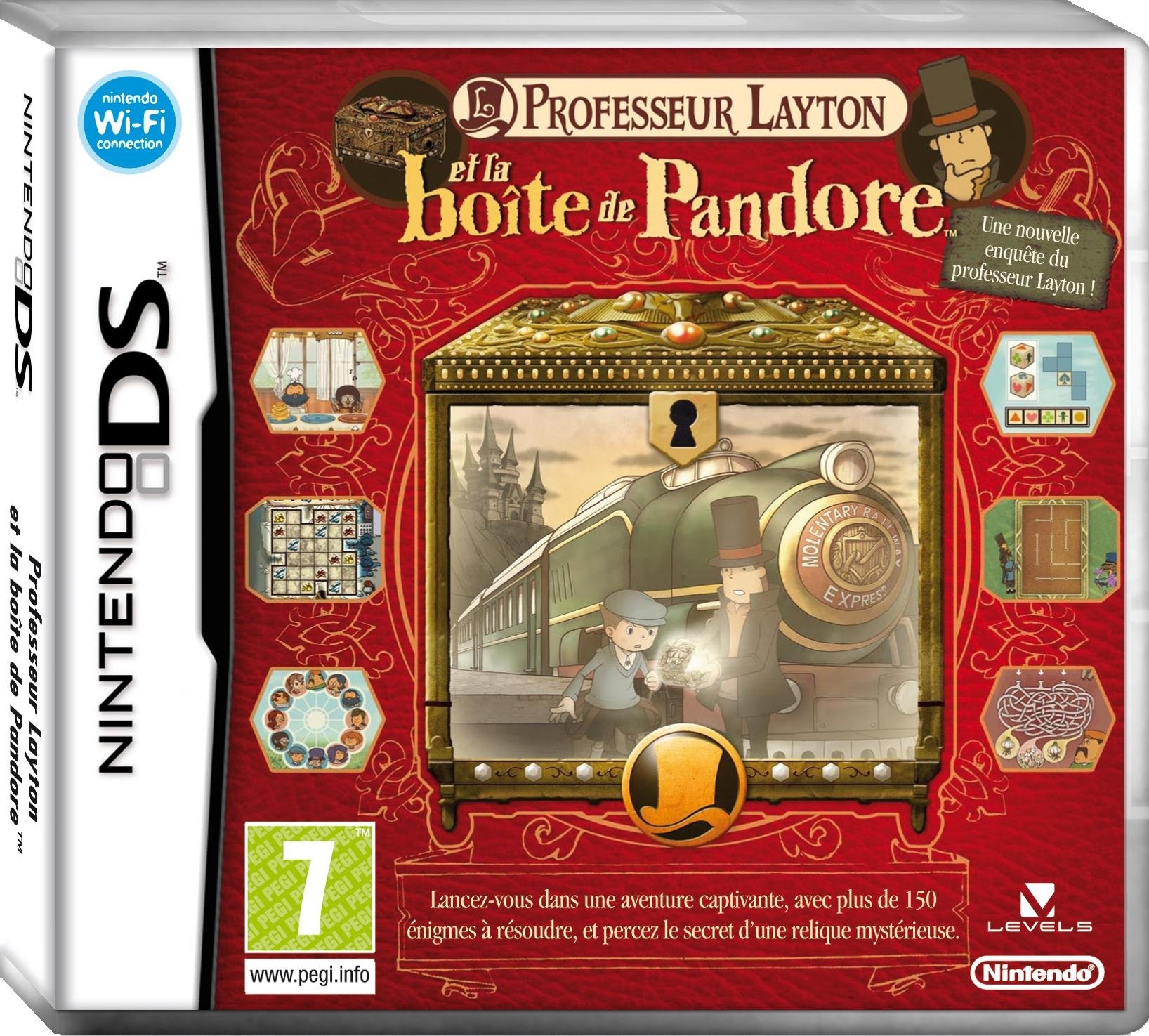 Professor Layton And The Diabolical Box (Version Européenne) / DS