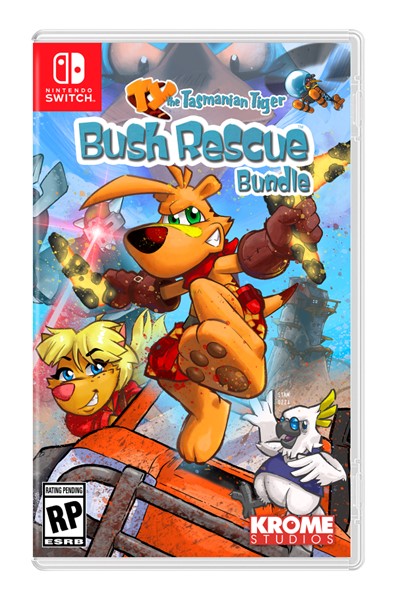 TY The Tasmanian Tiger HD Bush Rescue Bundle/Switch