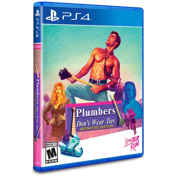 Plumbers Don't Wear Ties Definitive Edition Limited Run Games #527 / PS4