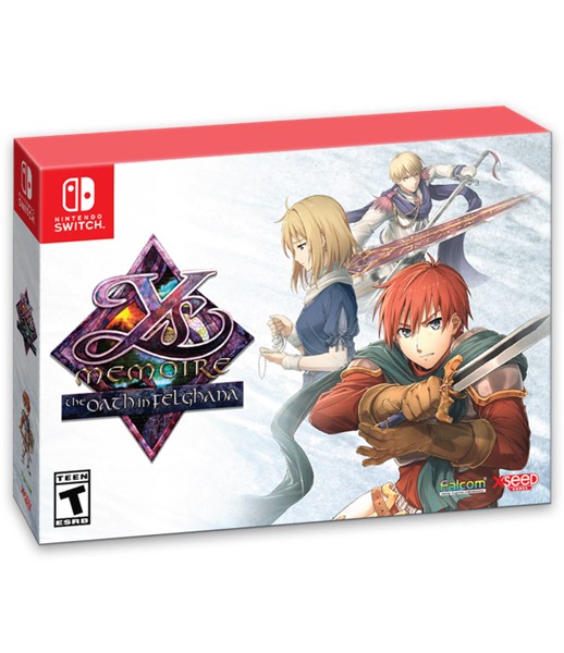 Ys Memoire The Oath Of Feighana Day 1 Refined Edition/Switch