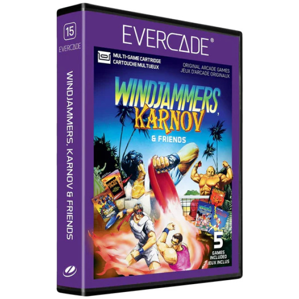 Windjammers, Karnov & Friends/Evercade