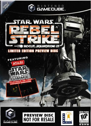Star Wars Rebel Strike Rogue Squadron III Preview Disc (Version Demo) /GameCube