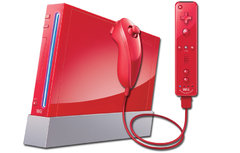 Console Wii Retrocompatible Gamecube 25th Anniversary Edition Modèle RVL-001 - Rouge