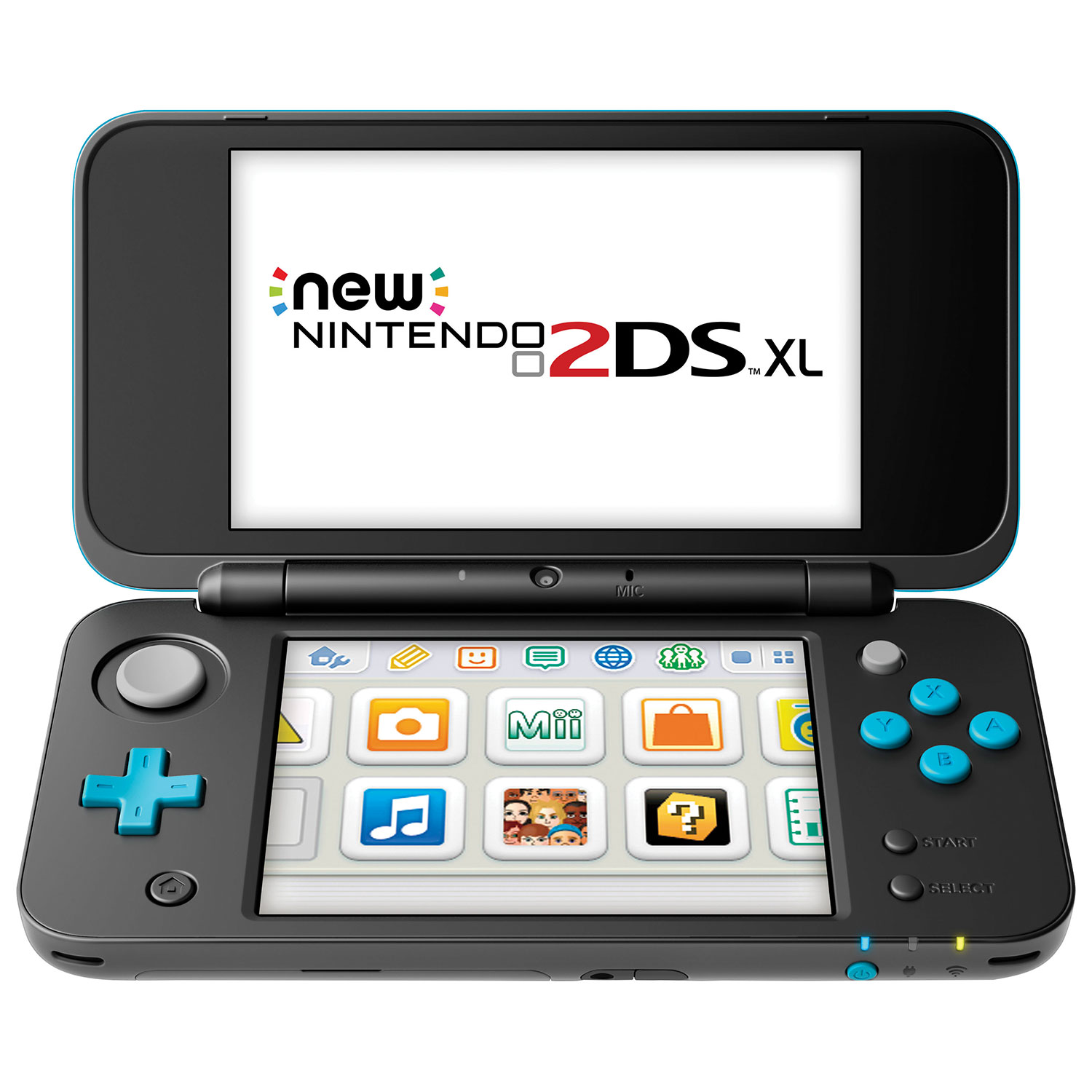 Console New 2DS XL - Noire Et Turquoise