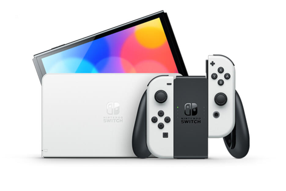 Console Nintendo Switch Oled - Joy-Con Blanc