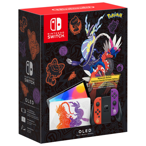 Console Nintendo Switch Oled - Pokemon Scarlet & Violet Edition