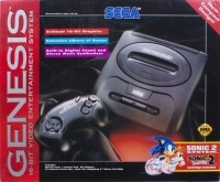 Console Sega Genesis Modèle 2 - Sonic The Hedgehog 2 Bundle
